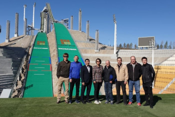 Фотография к новости: FIS провел инспекцию лыжных трамплинов в Щучинске