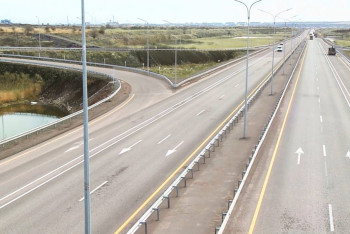 Фотография к новости: Строительство транспортных развязок на участке Караганда - Темиртау выполнено на 80%