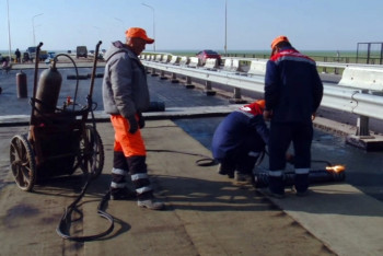 Фотография к новости: Начался ремонт автомагистрали "Западная Европа - Западный Китай"