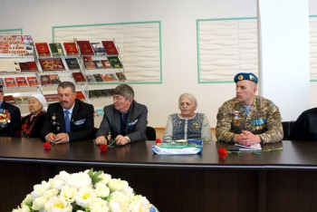 Фотография к новости: "Дети войны" рассказали североказахстанской молодёжи о своей жизни во время ВОВ