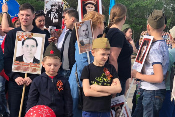 Фотография к новости: Более двадцати ветеранов ВОВ смогли лично принять участие в параде Победы в Костанае