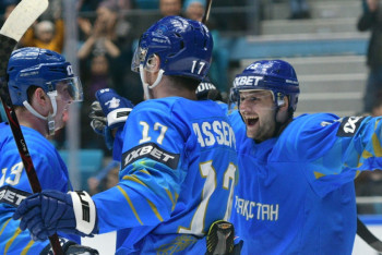 Сборная РК по хоккею одержала третью победу на ЧМ-2019 