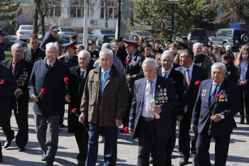 Фотография к новости: Ветераны Казахстана привезут в Россию капсулу с землей в память о героях ВОВ
