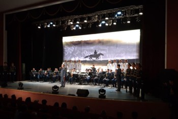 Фотография к новости: Национальная гвардия РК покорила своими талантами жителей Мангистауской области