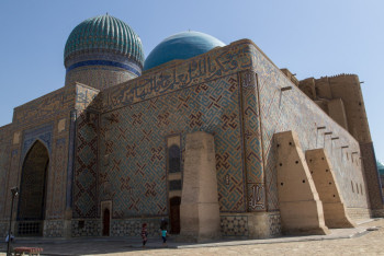 Фотография к новости: Мавзолей Ходжи Ахмеда Ясави стал доступен через мобильное приложение