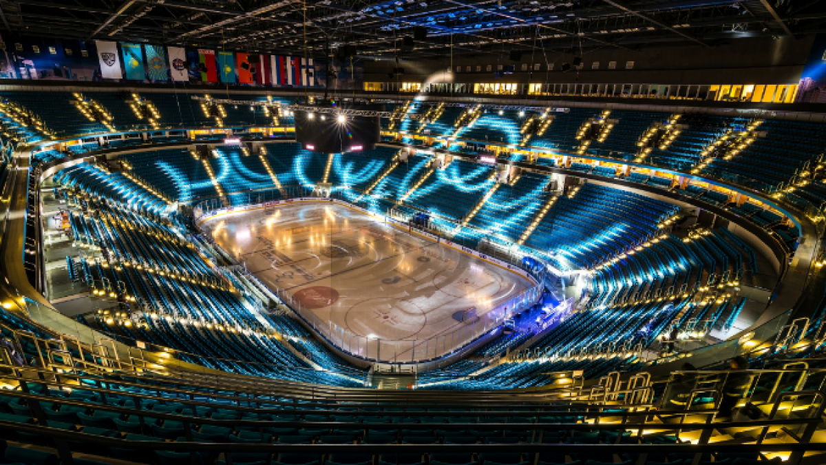 Лазерное шоу увидят болельщики на открытии ЧМ по хоккею 2019 