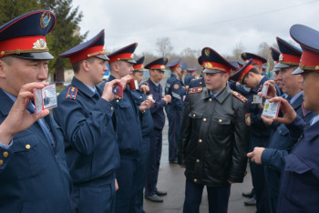 Фотография к новости: В СКО пополнились ряды полицейских 