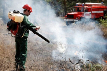 Фотография к новости: Из-за сильного ветра в Павлодарской области усилены меры по предотвращению лесного пожара 