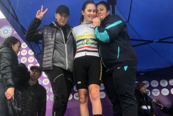 Фотография к новости: Казахстанка завоевала золото на юниорском чемпионате Азии по велоспорту