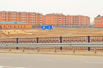 Фотография к новости: Социальный город будущего строится на левобережье Кызылорды