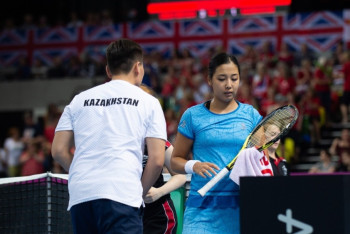 Казахстан уступил Великобритании в Кубке Федерации