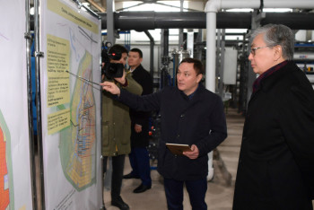 Фотография к новости: Касым-Жомарт Токаев посетил село Косшы 