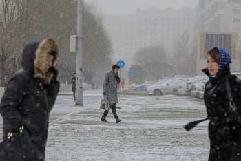 Фотография к новости: На севере Казахстана в выходные дни ожидается снегопад и мороз