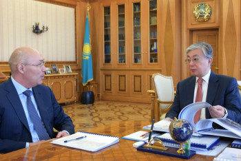 Фотография к новости: Токаев принял Келимбетова 