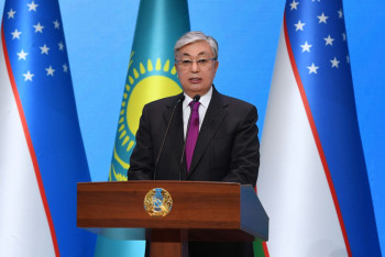 Фотография к новости: Токаев принял участие в церемонии открытия Года Казахстана в Узбекистане