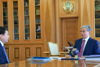 Фотография к новости: Касым-Жомарт Токаев принял министра юстиции 