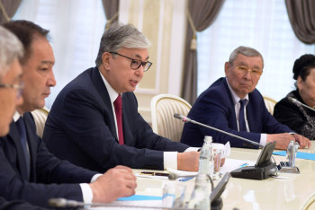 Фотография к новости: Токаев встретился с общественностью Мангистауской области