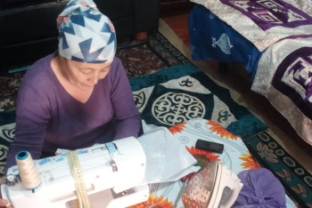 Фотография к новости: В Актобе многодетная мать открыла бизнес 