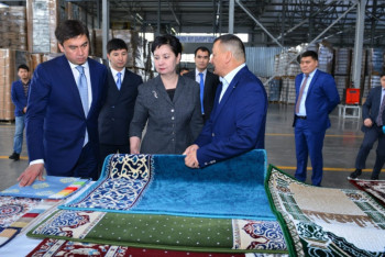 Фотография к новости: Абдыкаликова провела совещание с активом Шымкента и ознакомилась с СЭЗ "Оңтүстік"