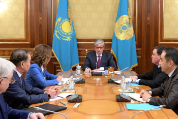 Фотография к новости: Токаев обсудил вопросы внутренней политики c Назарбаевой, Маминым и Мами 