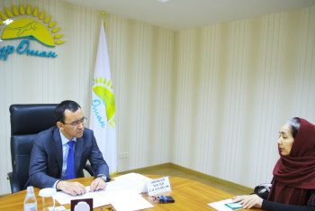 Фотография к новости: Проект "Халыққа көмек" партии Nur Otan сформировал единые окна помощи для граждан