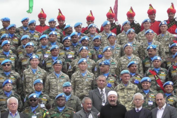 Фотография к новости: 120 казахстанцев награждены медалями ООН "За службу миру"