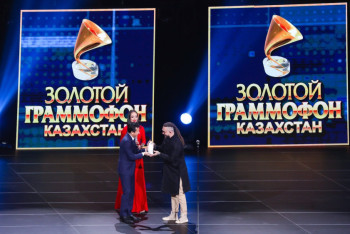 Фотография к новости: Вручении премии "Золотой граммофон" прошло в Нур-Султане