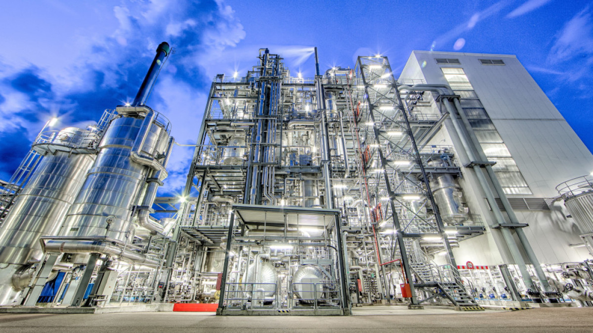 Germany. Piesteritz Plant Melamine © Borealis