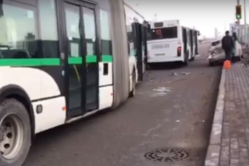 Фотография к новости: Появилась информация о погибших в результате массового ДТП в Нур-Султане