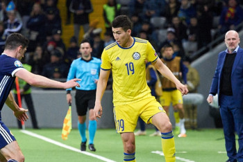 Сборная Казахстана уступила России в отборе на чемпионат Европы