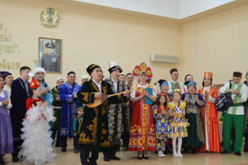 Фотография к новости: Военнослужащие Казахстана отметили "Наурыз мейрамы"