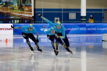 Фотография к новости: Дмитрий Морозов победил в турнире по конькобежному спорту в Канаде