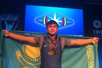 Фотография к новости: Третье "золото" завоевал казахстанский атлет на ЧМ в Лас-Вегасе 