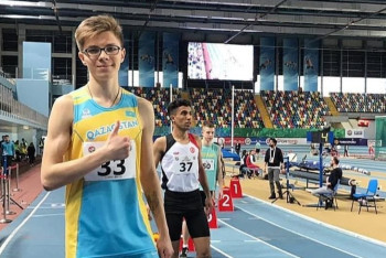 Фотография к новости: Казахстанcкий легкоатлет завоевал бронзовую медаль на турнире в Турции