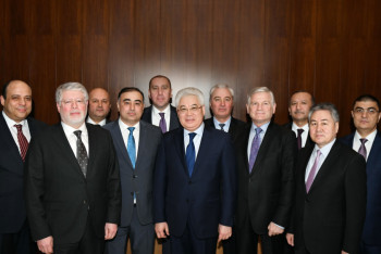 Фотография к новости: Глава МИД РК встретился с послами стран СНГ и Грузии