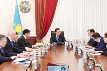 Фотография к новости: Премьер-министр РК провел встречу с Гендиректором "КАМАЗ" 