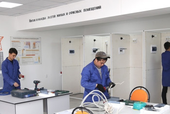 Фотография к новости: Центр компетенций для обучения будущих строителей открыли в Караганде