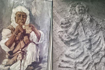 Фотография к новости: Выставка тактильных картин впервые открылась в Петропавловске 