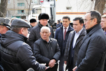 Фотография к новости: ЧП в Таразе: пострадавшим обеспечат условия для проживания на период восстановительных работ