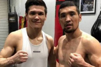 Фотография к новости: Брат Данияра Елеусинова нокаутировал мексиканского боксера за десять секунд