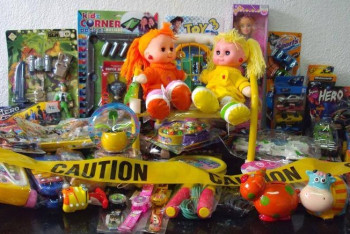 Фотография к новости: Более 230 кг опасных игрушек снято с реализации в Казахстане в 2018 году 