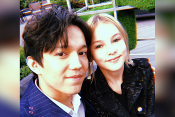 Фотография к новости: Мухамедиулы пожелал Димашу и Данэлие удачи на американском шоу талантов