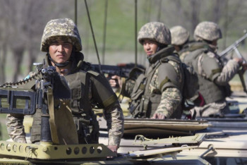 Фотография к новости: Казахстанские миротворцы готовятся к отправке в Ливан