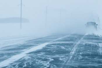 Фотография к новости: Штормовое предупреждение объявлено в трёх областях Казахстана 
