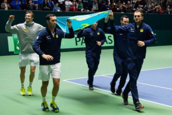 Фотография к новости: Определены соперники сборной Казахстана по финальному раунду Кубка Дэвиса