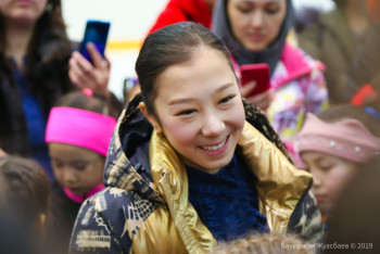 Фотография к новости: На Универсиаде и ЧМ планирую исполнить четверной прыжок – фигуристка Элизабет Турсынбаева