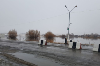 Фотография к новости: Круглосуточное дежурство организовано на дорогах Казахстана из-за паводков