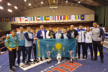 Фотография к новости: Казахстанские боксёры завоевали три золотые медали в Венгрии