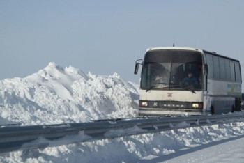 Фотография к новости: 43 иностранных граждан спасли Акмолинские полицейские из морозного плена