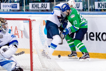 Фотография к новости: "Барыс" обыграл уфимский "Салават Юлаев" в овертайме